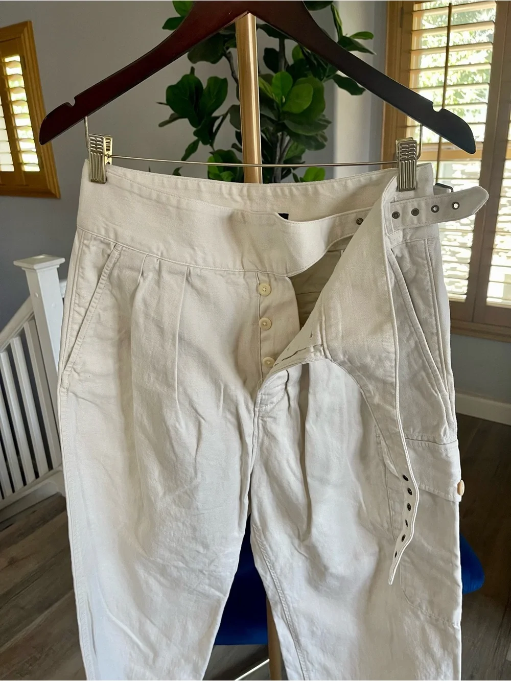 NWOT Banana Republic Pants Cargo Heritage Explorer Tapered Women’s Size 8 Petite